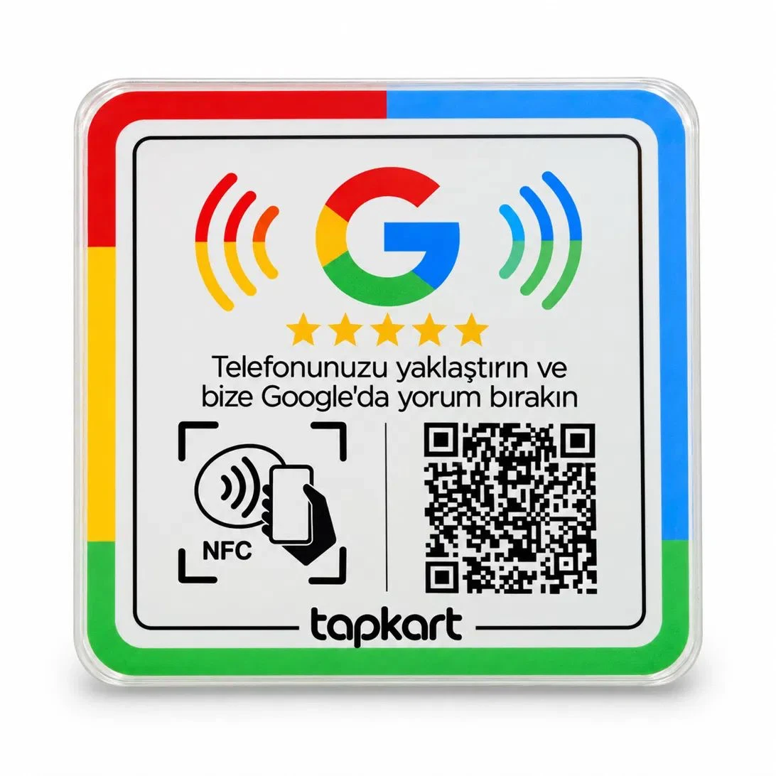 Google Yorumları Plaketi